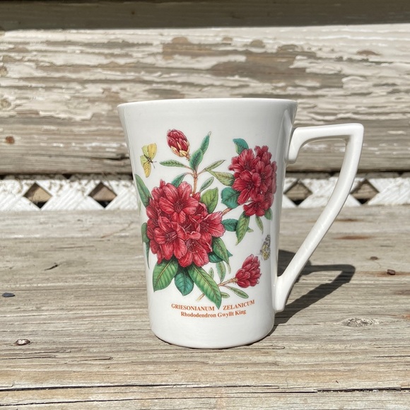 Portmeirion Botanic Garden Mandarin Mug Rhododendron Gwyllt King Cup